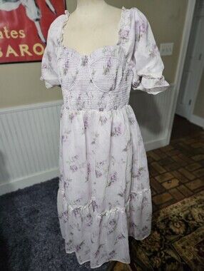 NWT! EYWOL Lavender Dress 2XL